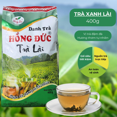 Trà lài Hồng Đức gói 400g