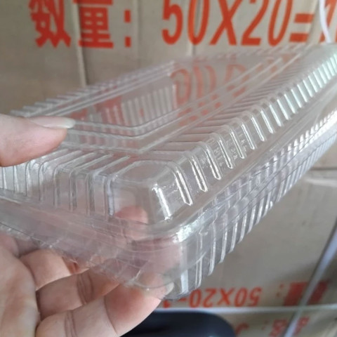 Hộp đồng tiền lớn 16x25 chũ nhật trong suốt