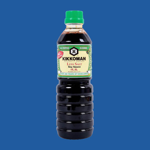 Nước Tương Ít Muối Kikkoman Less Salt Soy Sauce 600ml F101852