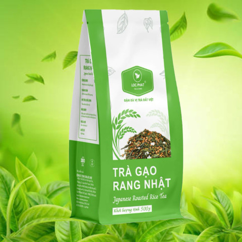 Trà gạo rang Nhật Lộc Phát 500gr