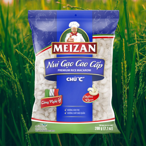 Nui gạo cao cấp chữ C Meizan 200g