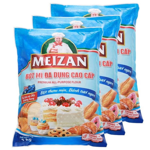 Bột mì đa dụng Meizan cao cấp gói 1kg