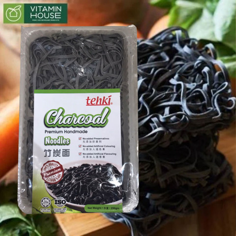 Mì Tinh Than Tre Tehki Charcoal Noodles 250g