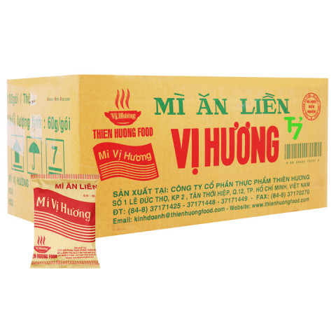 Mì Vị Hương gói giấy 60gr x 100