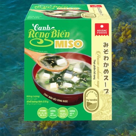 Canh Rong Biển Miso 50g (5g X 10 Gói)