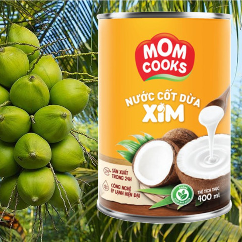 Nước Cốt Dừa XIM Mom Cooks 400ml