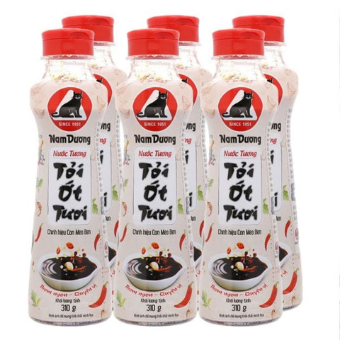 Nước Tương Nam Dương Tỏi Ớt Tươi 310g