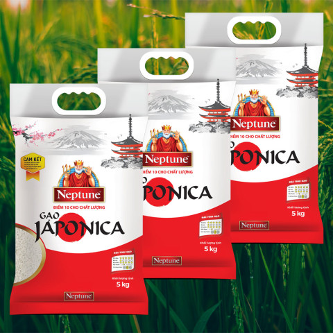 Gạo Japonica Neptune 5kg