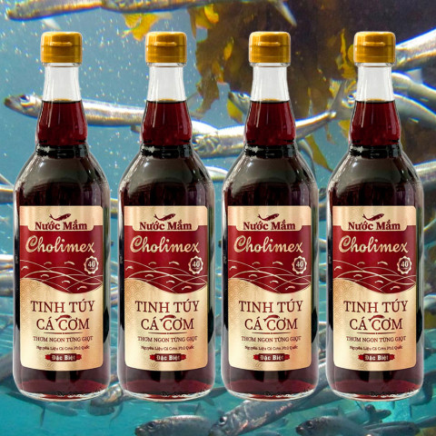 Nước mắm tinh túy cá cơm Cholimex 40N 500ml