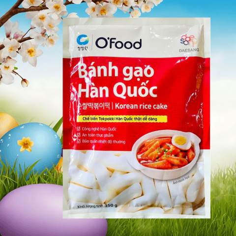 Bánh gạo Hàn Quốc O'Food 350g