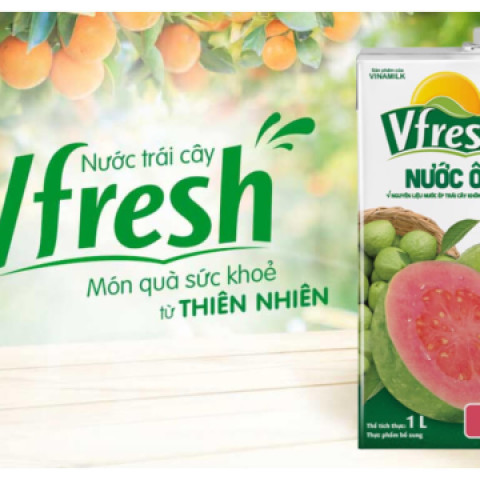 Nước ổi ép Vfresh Guava Nectar 1L