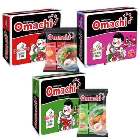Mì ăn liền Omachi 80g