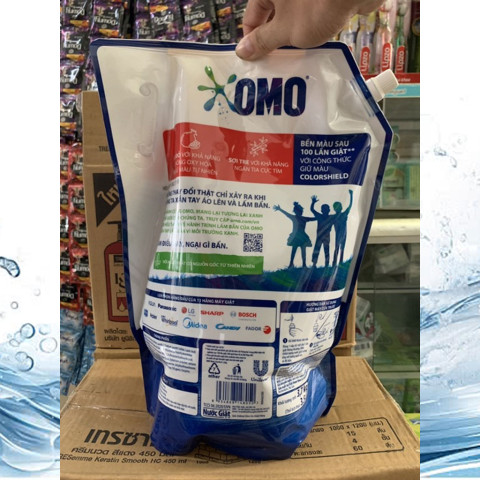 Nước Giặt OMO Matic Bền Đẹp Cửa Trước Túi 3.6kg