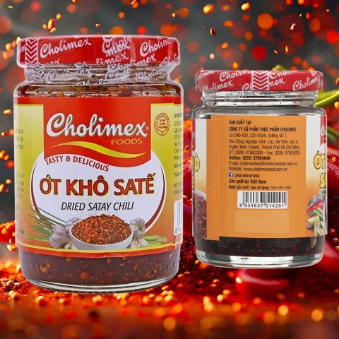 Ớt khô sa tế Cholimex 100g