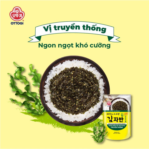 Rong biển sấy mè rang truyền thống Ottogi 30g