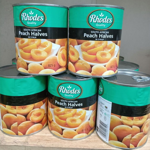 Đào Ngâm Rhodes Peach Halves in Syrup 825g