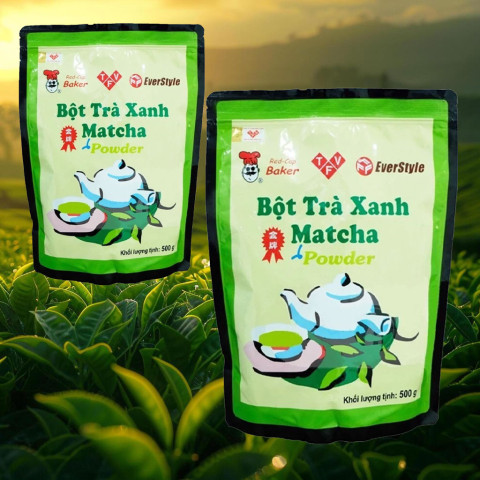 Bột Trà Xanh Red-cap Baker Macha Powder 500g
