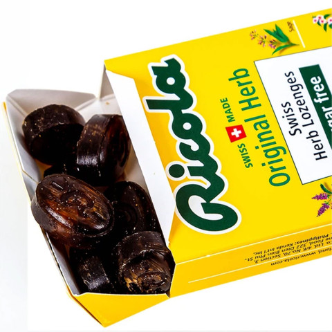 Kẹo thảo mộc không đường Ricola Original Herb 40g F184297