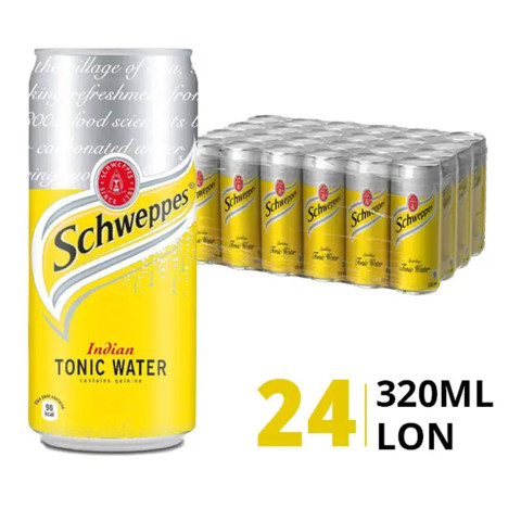 Nước tonic Schweppes lon 320ml
