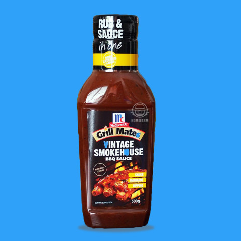 Sốt ướp BBQ McCormick vị khói 500g F122806