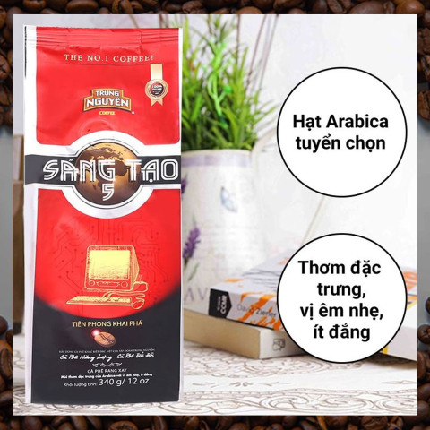 Cà phê Trung Nguyên số 5 340g