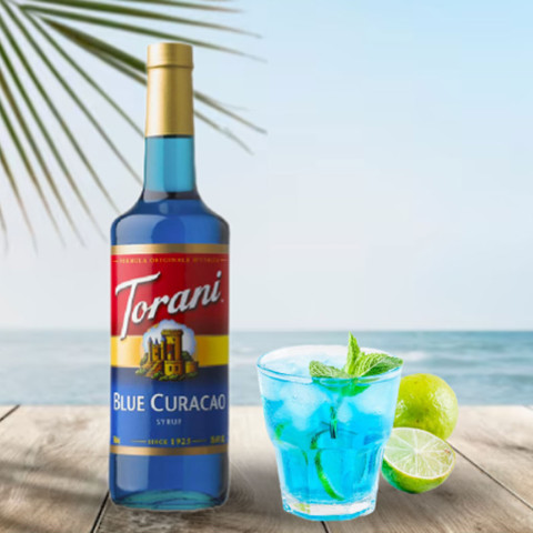 Sirô Torani Blue Curacao 750ml