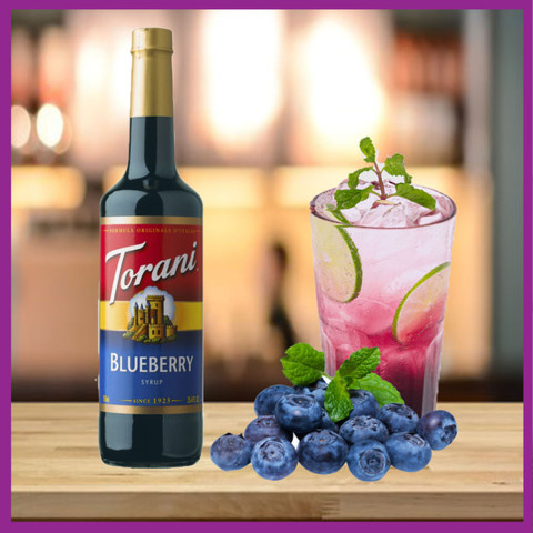 Sirô Việt Quất Torani Blueberry Syrup 750ml