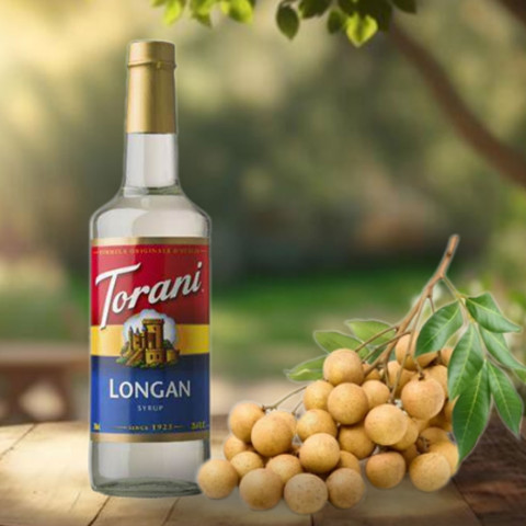 Siro Nhãn Torani  Longan Syrup 750ml