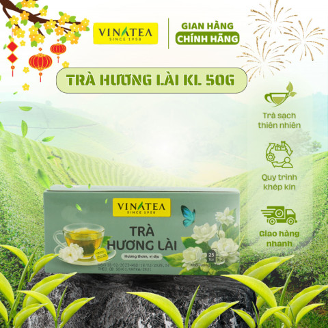 Trà túi lọc Hoa Nhài Vinatea 50g