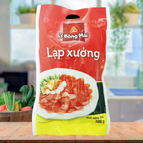 Lạp xưởng 3 Bông Mai Vissan 500g
