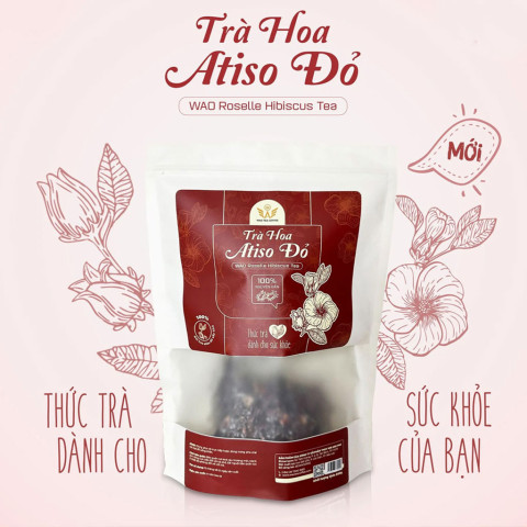 Trà Hoa Atiso Đỏ Hibiscus Wao 500g