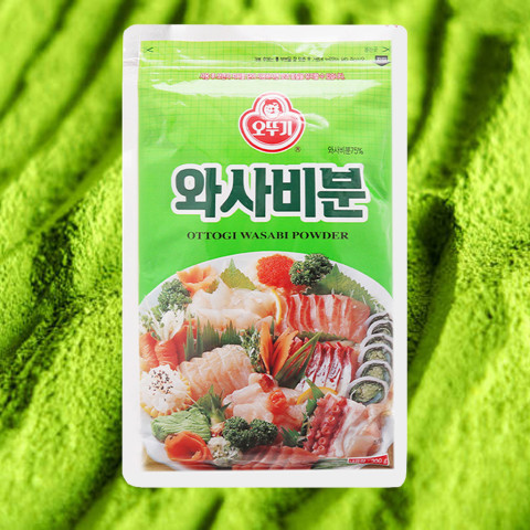 Bột mù tạt xanh wasabi Ottogi 300g