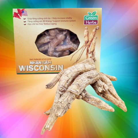 Nhân sâm Wisconsin hộp 50gr