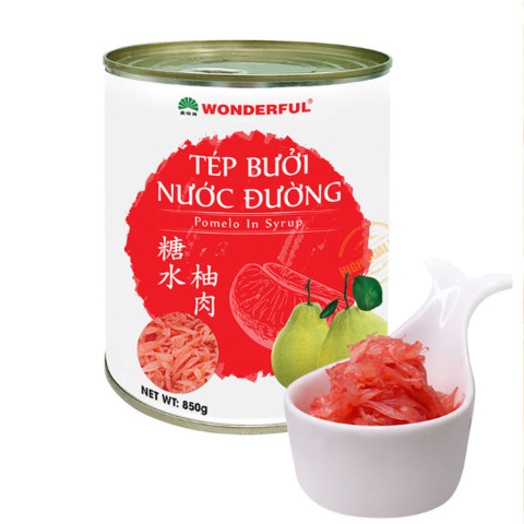 Tép Bưởi Nước Đường Wonderful Pomelo in Syrup 850g