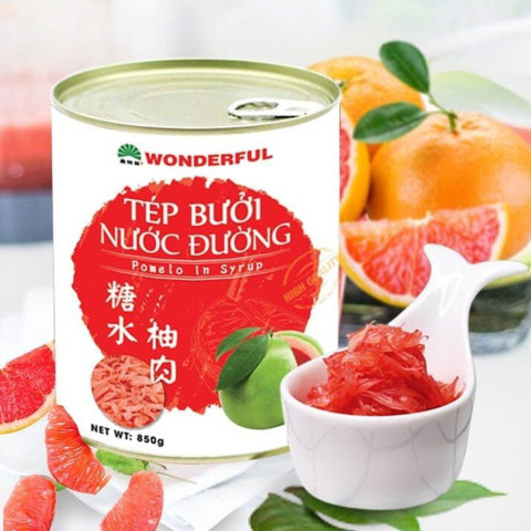 Tép Bưởi Nước Đường Wonderful Pomelo in Syrup 850g