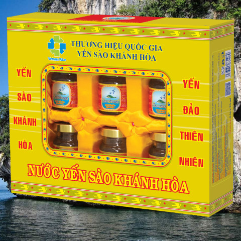 Nước Yến sào Khánh Hòa hộp 8 lọ 70ml