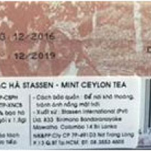 Trà bạc hà Stassen Mint Tea 38g