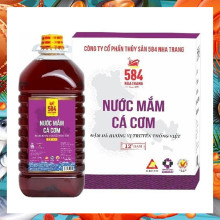 Nước mắm Cá cơm 584 Nha Trang 12N 5 lít