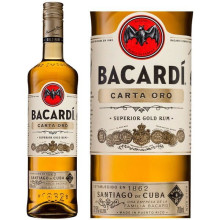 Rượu Bacardi Gold 750ml