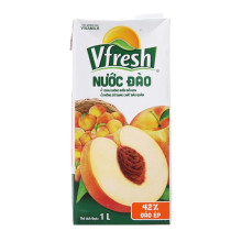 Nước đào ép Vfresh