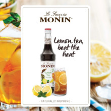 Siro trà chanh Monin Lemon Tea Syrup 700ml