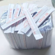 Tăm bọc bao giấy có chữ gói 500 cây