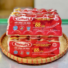 Sữa uống lên men Yakult lốc 5 chai 65ml