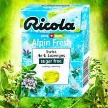 Kẹo thảo mộc alpin fresh Ricola 40g F184298 