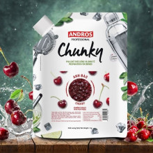 Mứt Anh Đào Andros Chunky Cherry 1kg