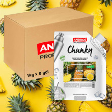 Mứt thơm Andros Chunky Pineapple 1kg
