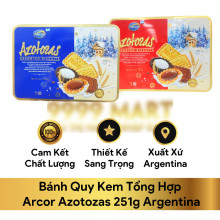 Bánh Quy Kem Tổng Hợp Arcor Azotozas 251g