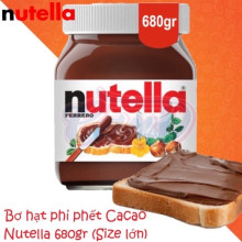 Bơ hạt phỉ phết cacao Nutella 680g