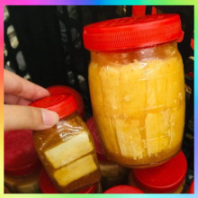 Chao Hoa Sen hủ thủy tinh 900g