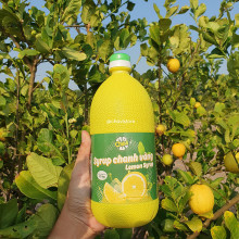 Sirô chanh vàng Chavi Syrup 1 lít
